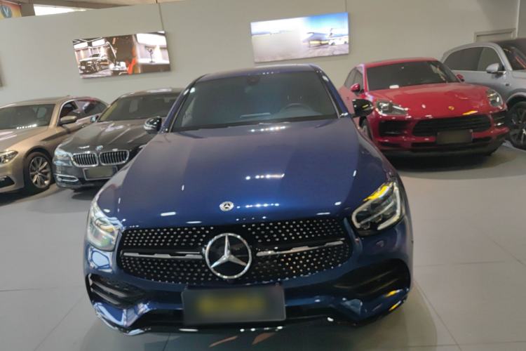 Used Mercedes-Benz GLC Coupe 2021 GLC 260 4MATIC Coupe SUV Front