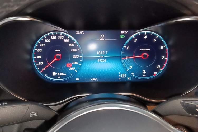 Used Mercedes-Benz GLC Coupe 2021 GLC 300 4MATIC Coupe SUV Instrument Cluster