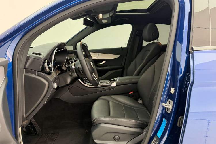 Used Mercedes-Benz GLC Coupe 2021 GLC 260 4MATIC Coupe SUV Left Front Seat