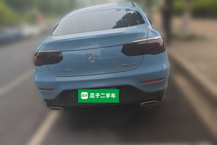 Used Mercedes-Benz GLC Coupe 2021 GLC 300 4MATIC Coupe SUV Rear