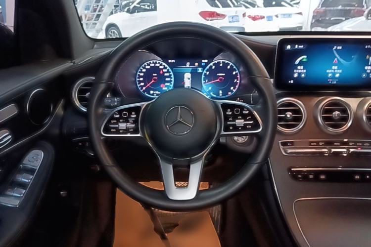 Used Mercedes-Benz GLC Coupe 2021 GLC 300 4MATIC Coupe SUV Steering Wheel