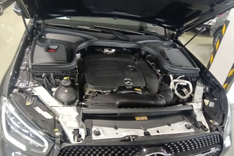 Used Mercedes-Benz GLC Coupe 2021 GLC 260 4MATIC Coupe SUV Engine Bay