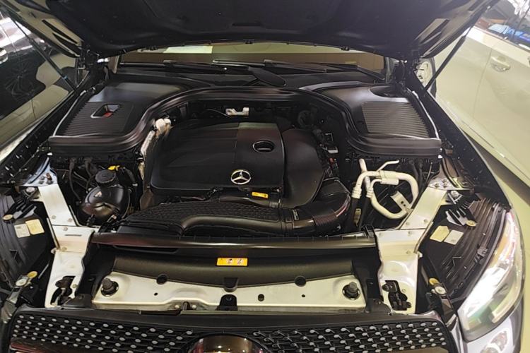 Used Mercedes-Benz GLC Coupe 2021 GLC 300 4MATIC Coupe SUV Engine Bay