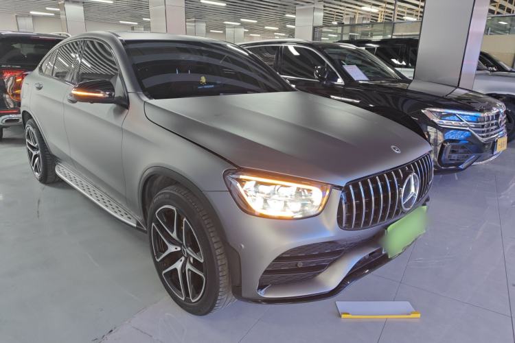 Used Mercedes-Benz GLC Coupe 2021 GLC 300 4MATIC Coupe SUV Exterior 1