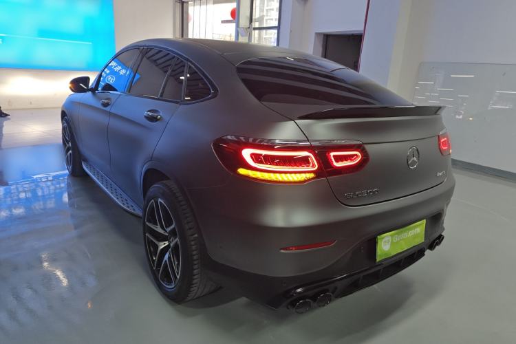 Used Mercedes-Benz GLC Coupe 2021 GLC 300 4MATIC Coupe SUV Exterior 2
