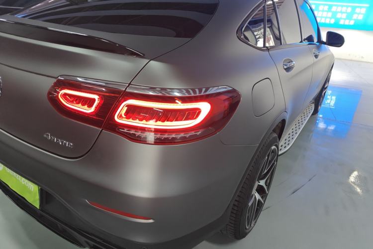 Used Mercedes-Benz GLC Coupe 2021 GLC 300 4MATIC Coupe SUV Exterior 3
