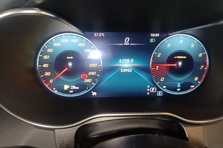 Used Mercedes-Benz GLC Coupe 2021 GLC 260 4MATIC Coupe SUV Instrument Cluster