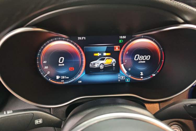 Used Mercedes-Benz GLC Coupe 2021 GLC 260 4MATIC Coupe SUV Instrument Cluster
