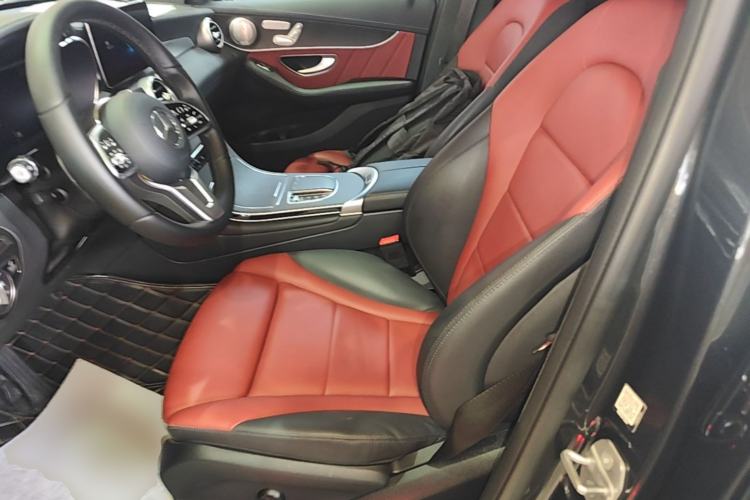 Used Mercedes-Benz GLC Coupe 2021 GLC 300 4MATIC Coupe SUV Left Front Seat