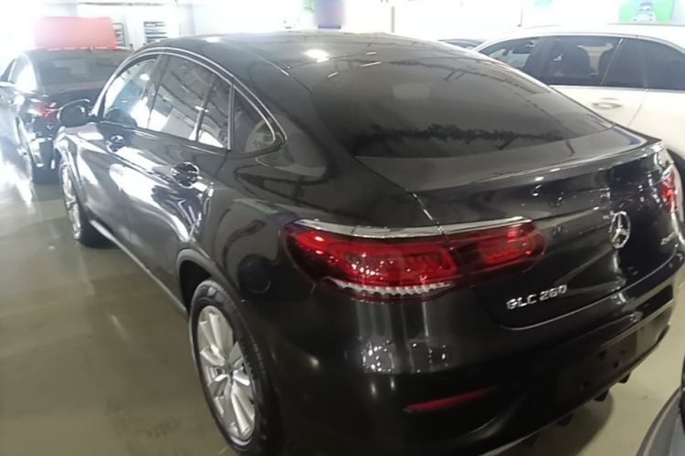 Used Mercedes-Benz GLC Coupe 2021 GLC 260 4MATIC Coupe SUV Rear Left 45 Deg
