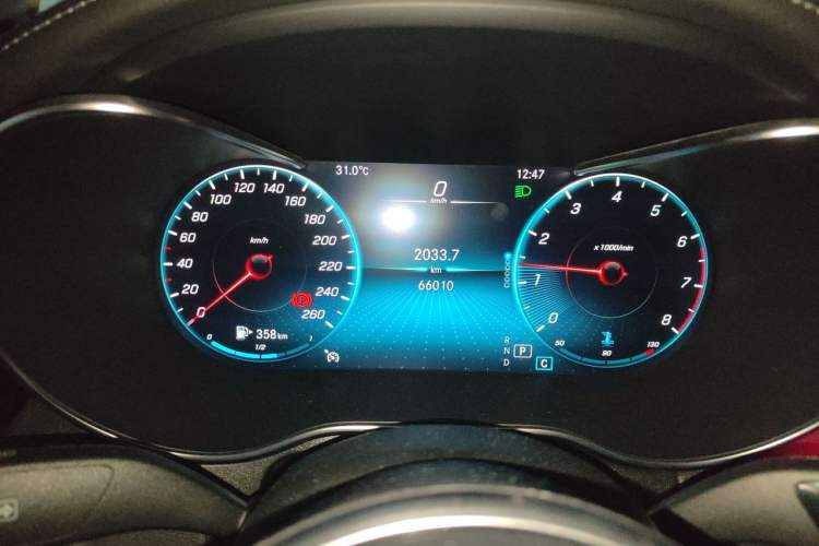 Used Mercedes-Benz GLC Coupe 2021 GLC 260 4MATIC Coupe SUV Instrument Cluster