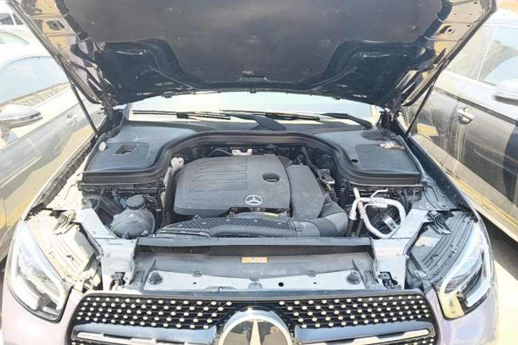 Used Mercedes-Benz GLC Coupe 2021 GLC 260 4MATIC Coupe SUV Engine Bay