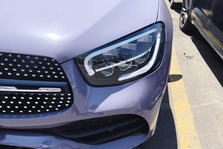 Used Mercedes-Benz GLC Coupe 2021 GLC 260 4MATIC Coupe SUV Left Front Headlight