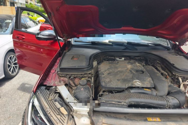 Used Mercedes-Benz GLC Coupe 2021 GLC 260 4MATIC Coupe SUV Engine Bay Right