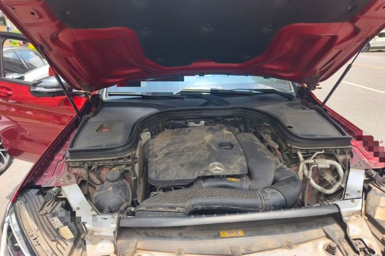 Used Mercedes-Benz GLC Coupe 2021 GLC 260 4MATIC Coupe SUV Engine Bay