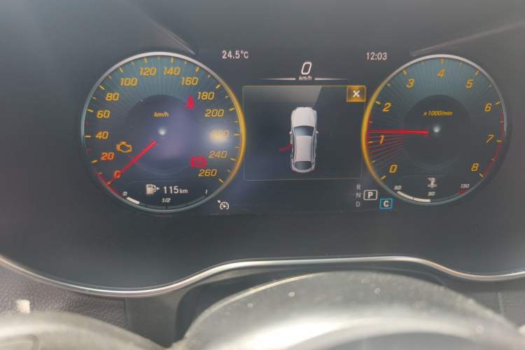 Used Mercedes-Benz GLC Coupe 2021 GLC 260 4MATIC Coupe SUV Instrument Cluster