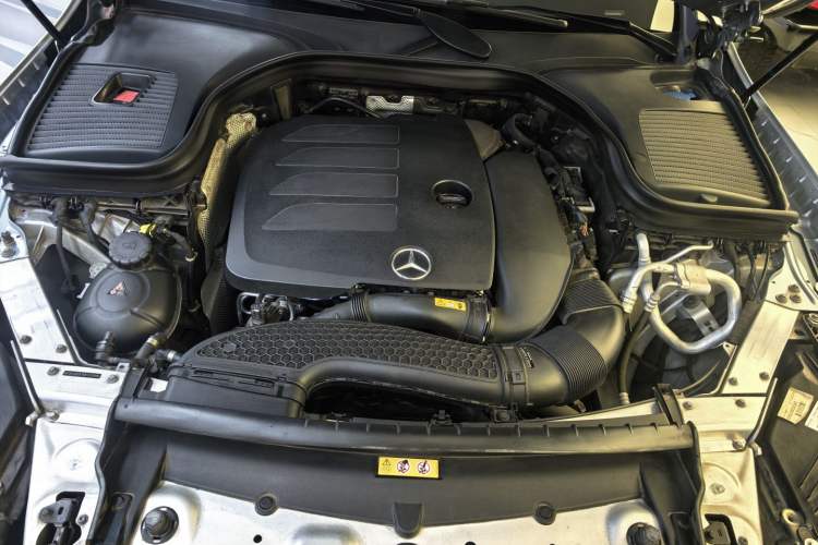 Used Mercedes-Benz GLC Coupe 2021 GLC 300 4MATIC Coupe SUV Engine Bay
