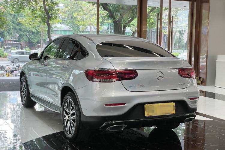 Used Mercedes-Benz GLC Coupe 2021 GLC 300 4MATIC Coupe SUV Exterior 2