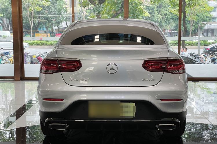 Used Mercedes-Benz GLC Coupe 2021 GLC 300 4MATIC Coupe SUV Exterior 4