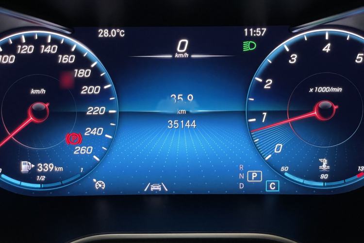 Used Mercedes-Benz GLC Coupe 2021 GLC 300 4MATIC Coupe SUV Instrument Cluster