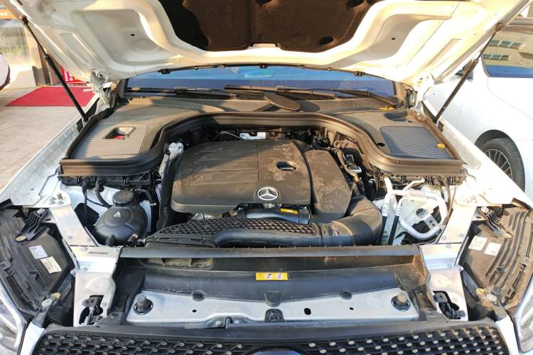 Used Mercedes-Benz GLC Coupe 2021 GLC 260 4MATIC Coupe SUV Engine Bay