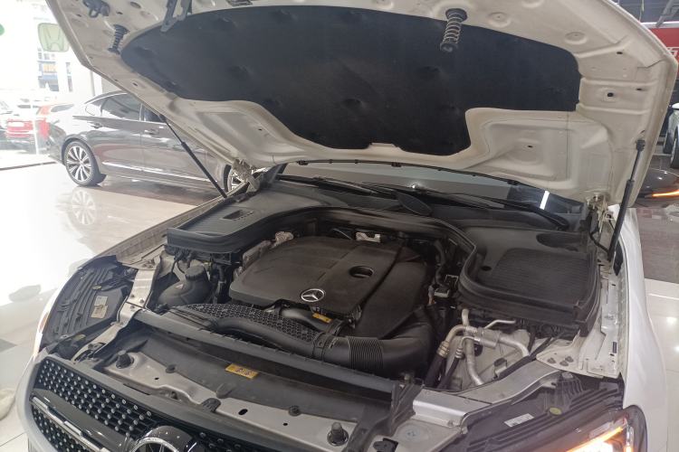 Used Mercedes-Benz GLC Coupe 2021 GLC 260 4MATIC Coupe SUV Engine Bay