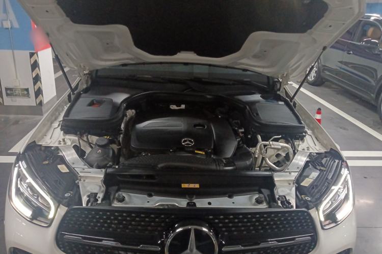 Used Mercedes-Benz GLC Coupe 2021 GLC 260 4MATIC Coupe SUV Engine Bay