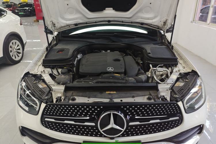 Used Mercedes-Benz GLC Coupe 2021 GLC 260 4MATIC Coupe SUV Engine Bay