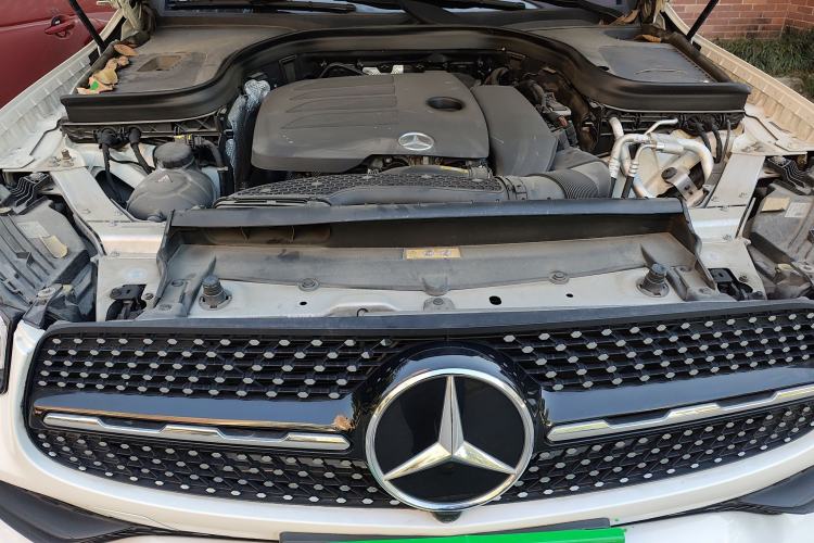 Used Mercedes-Benz GLC Coupe 2021 GLC 260 4MATIC Coupe SUV Engine Bay