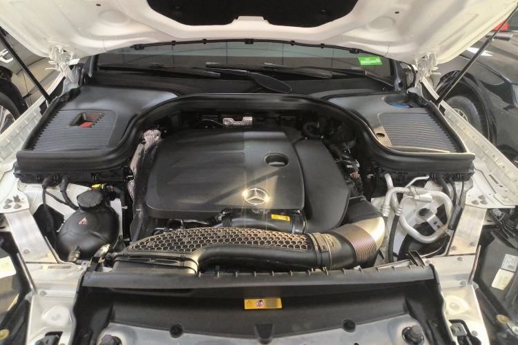 Used Mercedes-Benz GLC Coupe 2021 GLC 300 4MATIC Coupe SUV Engine Bay