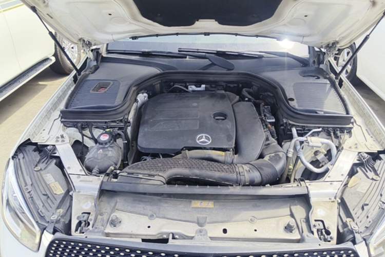 Used Mercedes-Benz GLC Coupe 2021 GLC 260 4MATIC Coupe SUV Engine Bay