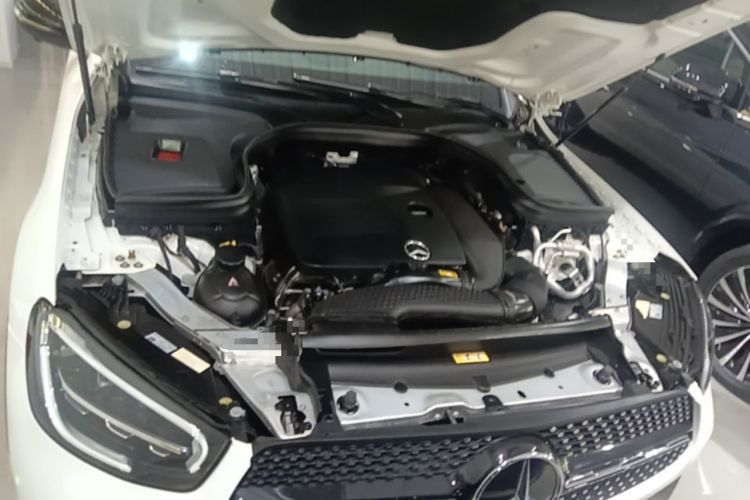 Used Mercedes-Benz GLC Coupe 2021 GLC 260 4MATIC Coupe SUV Engine Bay