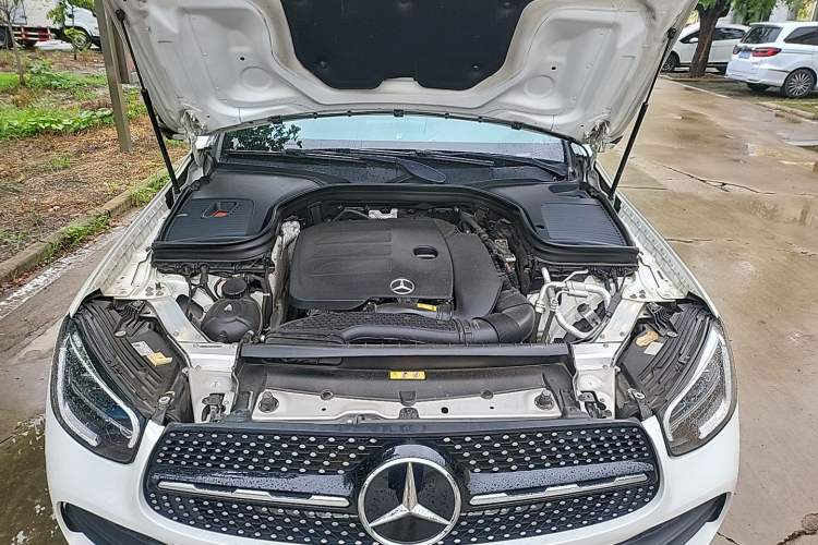 Used Mercedes-Benz GLC Coupe 2021 GLC 260 4MATIC Coupe SUV Engine Bay