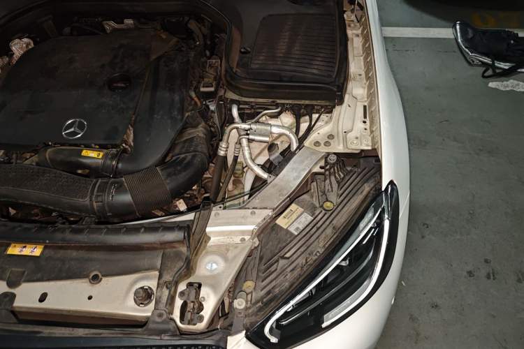 Used Mercedes-Benz GLC Coupe 2021 GLC 300 4MATIC Coupe SUV Engine Bay Left