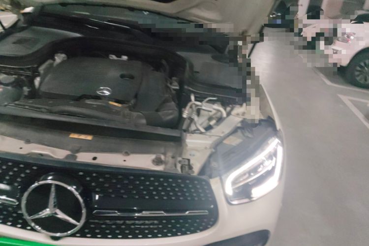 Used Mercedes-Benz GLC Coupe 2021 GLC 300 4MATIC Coupe SUV Engine Bay Left
