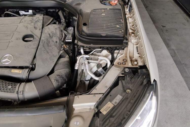 Used Mercedes-Benz GLC Coupe 2021 GLC 300 4MATIC Coupe SUV Engine Bay Left