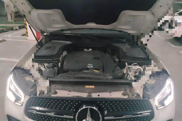 Used Mercedes-Benz GLC Coupe 2021 GLC 300 4MATIC Coupe SUV Engine Bay