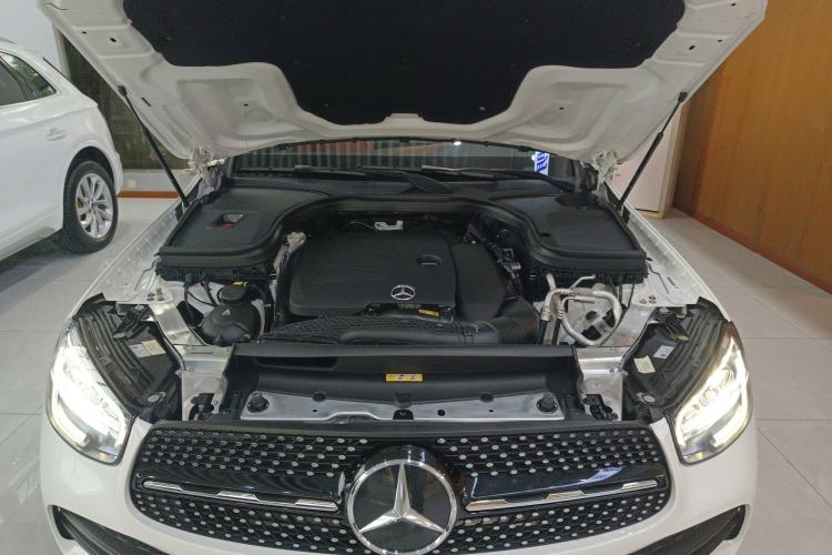 Used Mercedes-Benz GLC Coupe 2021 GLC 260 4MATIC Coupe SUV Engine Bay