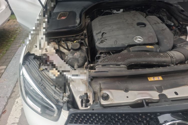Used Mercedes-Benz GLC Coupe 2021 GLC 260 4MATIC Coupe SUV Engine Bay Right