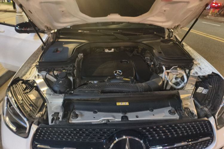 Used Mercedes-Benz GLC Coupe 2021 GLC 260 4MATIC Coupe SUV Engine Bay