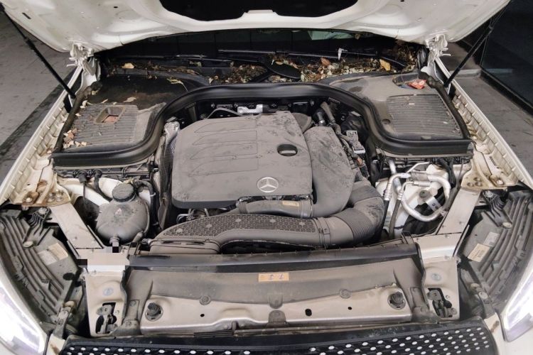 Used Mercedes-Benz GLC Coupe 2021 GLC 300 4MATIC Coupe SUV Engine Bay