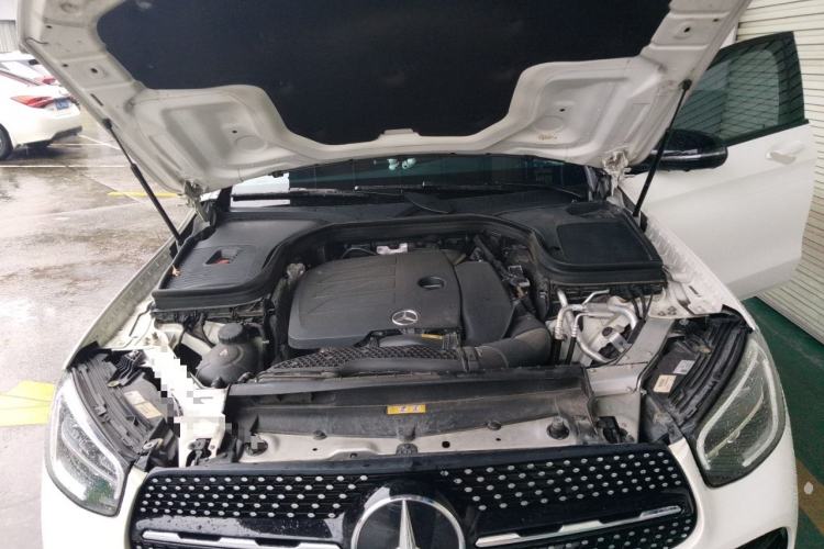 Used Mercedes-Benz GLC Coupe 2021 GLC 260 4MATIC Coupe SUV Engine Bay