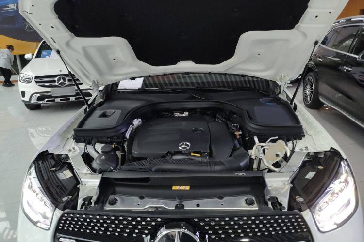 Used Mercedes-Benz GLC Coupe 2021 GLC 300 4MATIC Coupe SUV Engine Bay