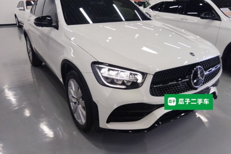 Used Mercedes-Benz GLC Coupe 2021 GLC 260 4MATIC Coupe SUV Exterior 1
