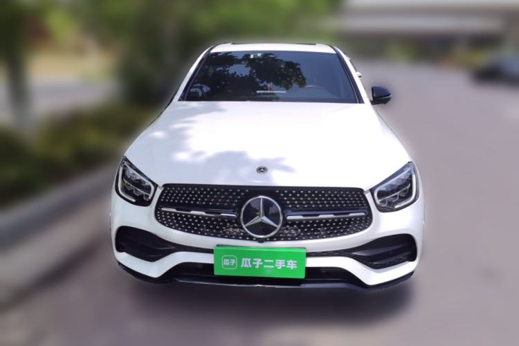 Used Mercedes-Benz GLC Coupe 2021 GLC 260 4MATIC Coupe SUV Exterior 1