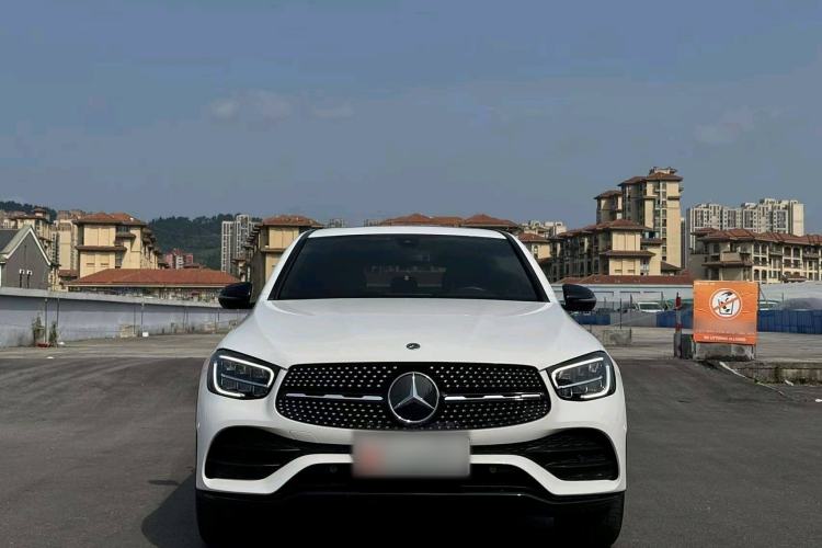 Used Mercedes-Benz GLC Coupe 2021 GLC 260 4MATIC Coupe SUV Exterior 1