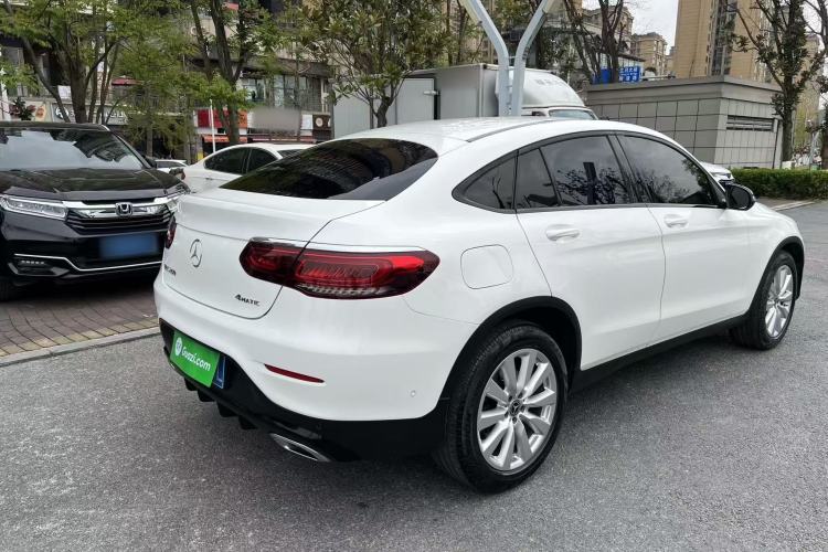 Used Mercedes-Benz GLC Coupe 2021 GLC 260 4MATIC Coupe SUV Exterior 4