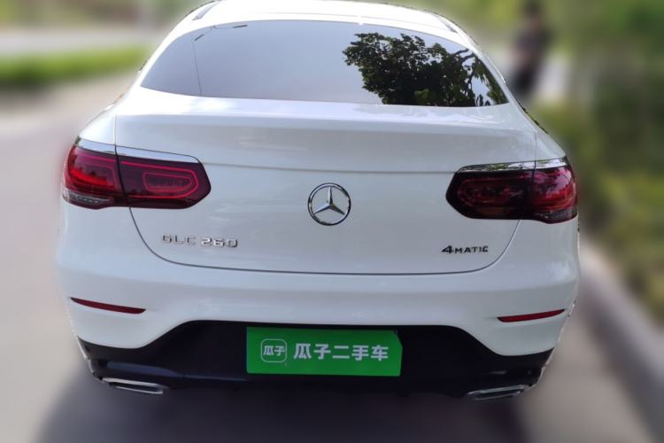 Used Mercedes-Benz GLC Coupe 2021 GLC 260 4MATIC Coupe SUV Exterior 4