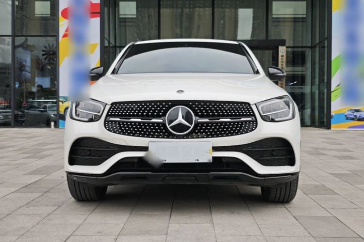 Used Mercedes-Benz GLC Coupe 2021 GLC 260 4MATIC Coupe SUV Exterior 4