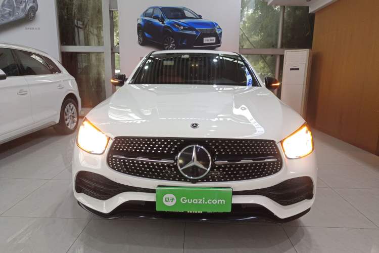 Used Mercedes-Benz GLC Coupe 2021 GLC 260 4MATIC Coupe SUV Front
